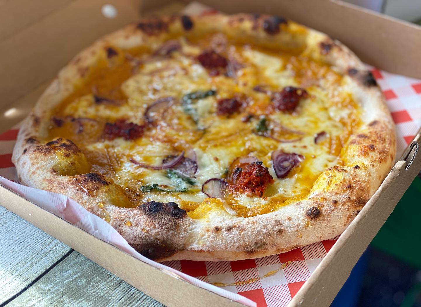 Nduja, Pumpkin & Hot Honey